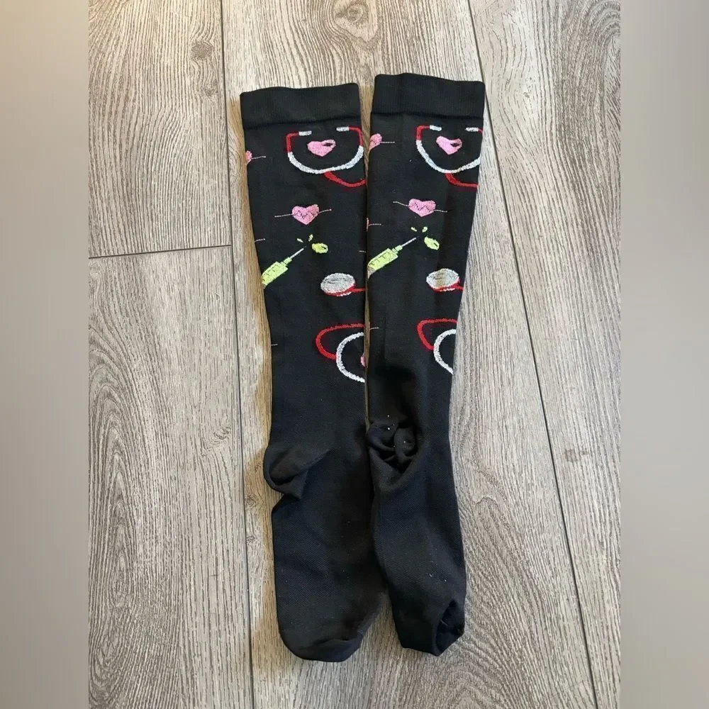 Compression stockings used in good condition